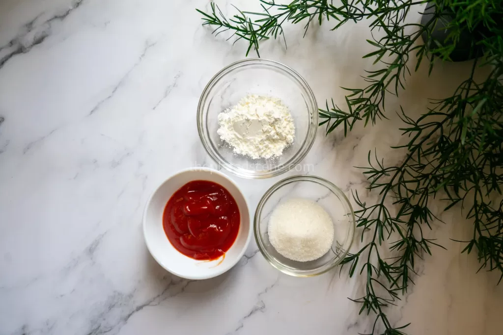 ingredient for tomato dipping sauce