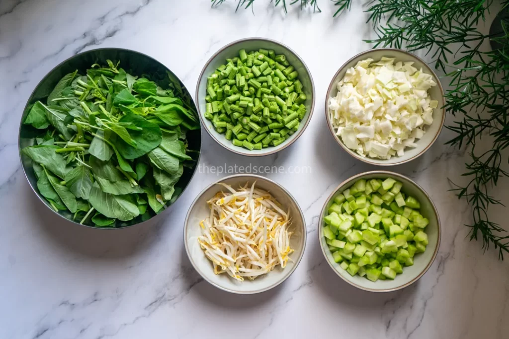 Pecel Sayur (Traditional Javanese Salad with Peanut Sauce) 7 Pecel Sayur 25