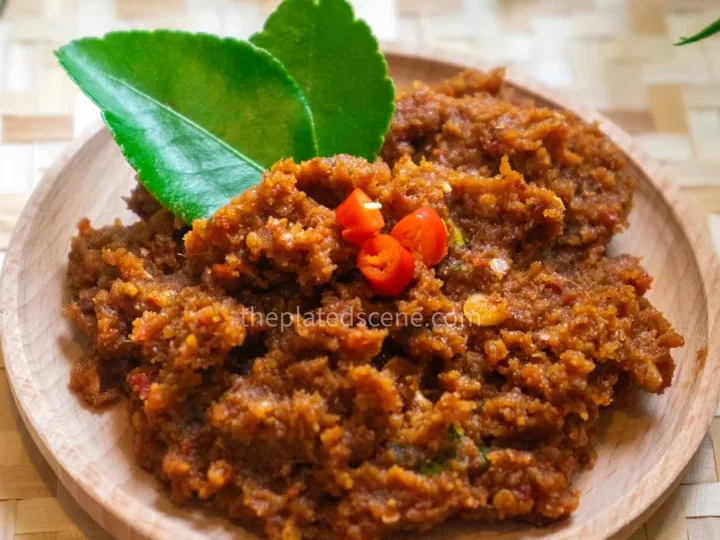Bumbu Pecel (Javanese Spicy Peanut Sauce) 3 Bumbu Pecel
