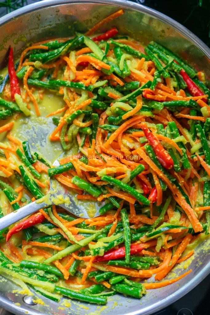 Creamy Acar Kuning Buncis Wortel Timun Recipe (Pickled Green Beans, Carrots, and Cucumber) 5 Creamy Acar Kuning Buncis Wortel Timun Recipe (Pickled Green Beans, Carrots, and Cucumber)