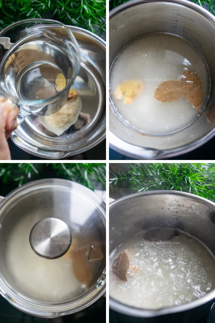 Bobor Bayam Step 02