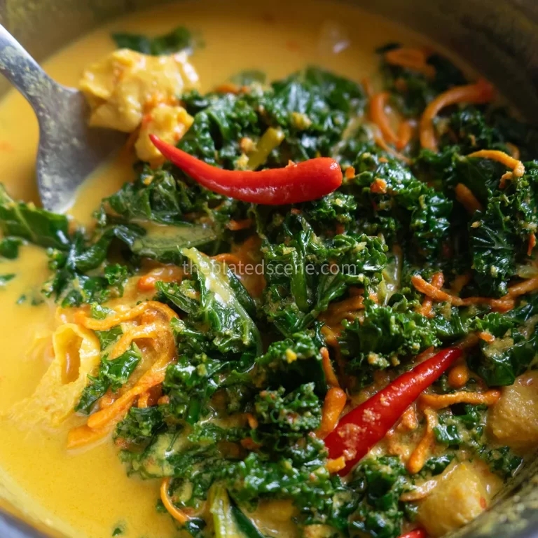 Vegan Gulai Kale (Indonesian Kale Curry) 4 Vegan Gulai Kale (Indonesian Curry)