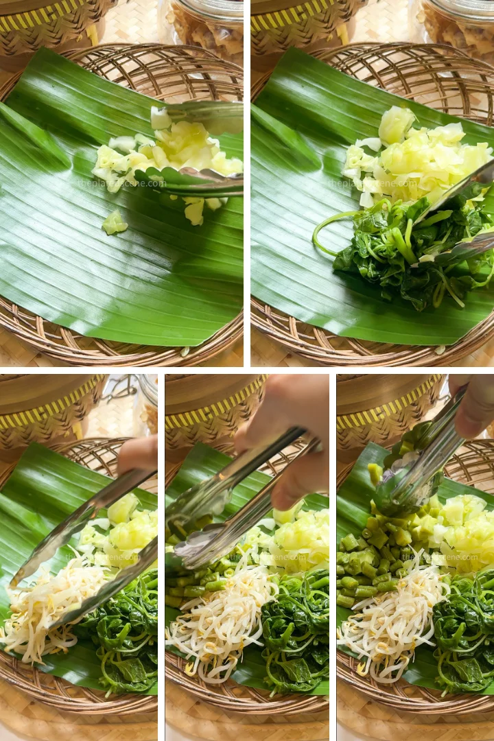 Pecel Sayur Step 01
