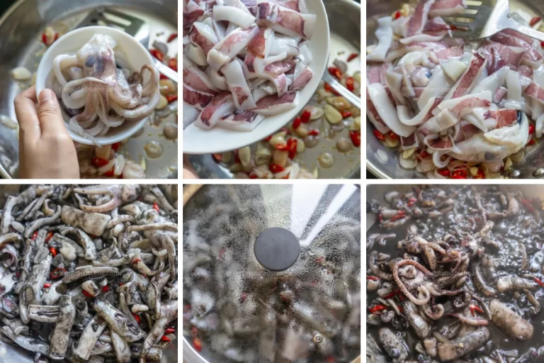 Cumi Saus Hitam Step-07 Cumi Saus Hitam Step 07