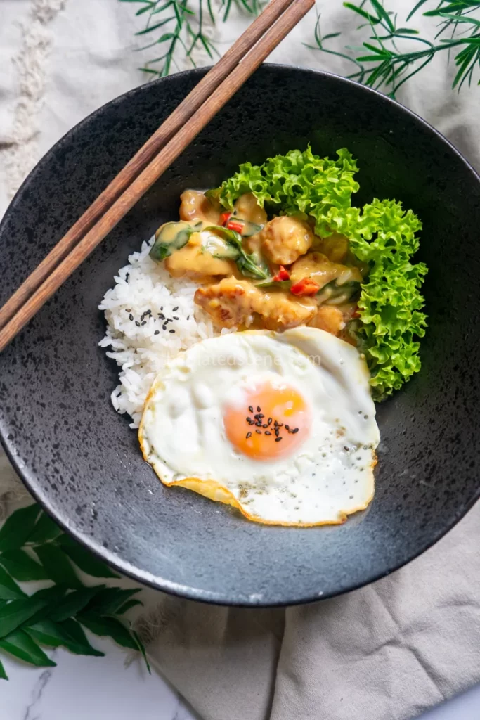 Salted Egg Chicken (Ayam Saus Telur Asin) 8 Salted Egg Chicken (Ayam Saus Telur Asin)