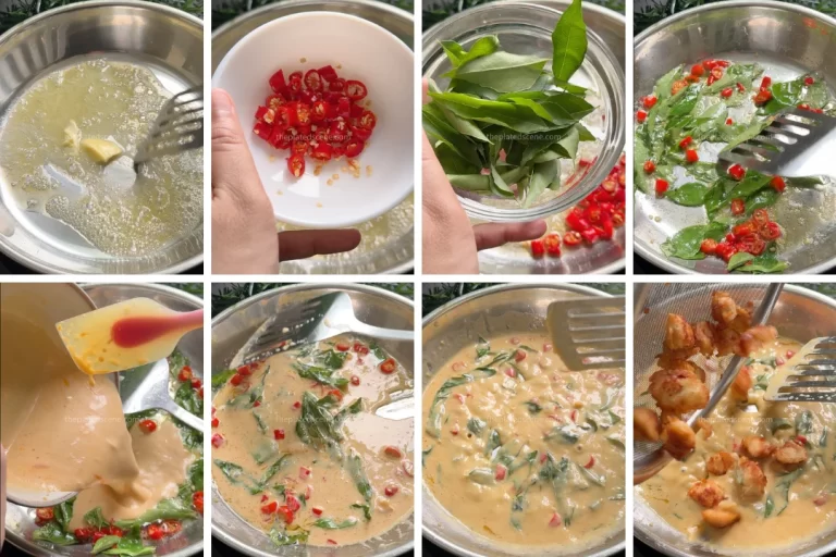 Salted Egg Chicken Step 10