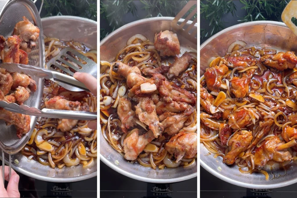 Ayam Saus Mentega (Indonesian Buttery Soy Chicken) 12 Ayam Saus Mentega Step 08