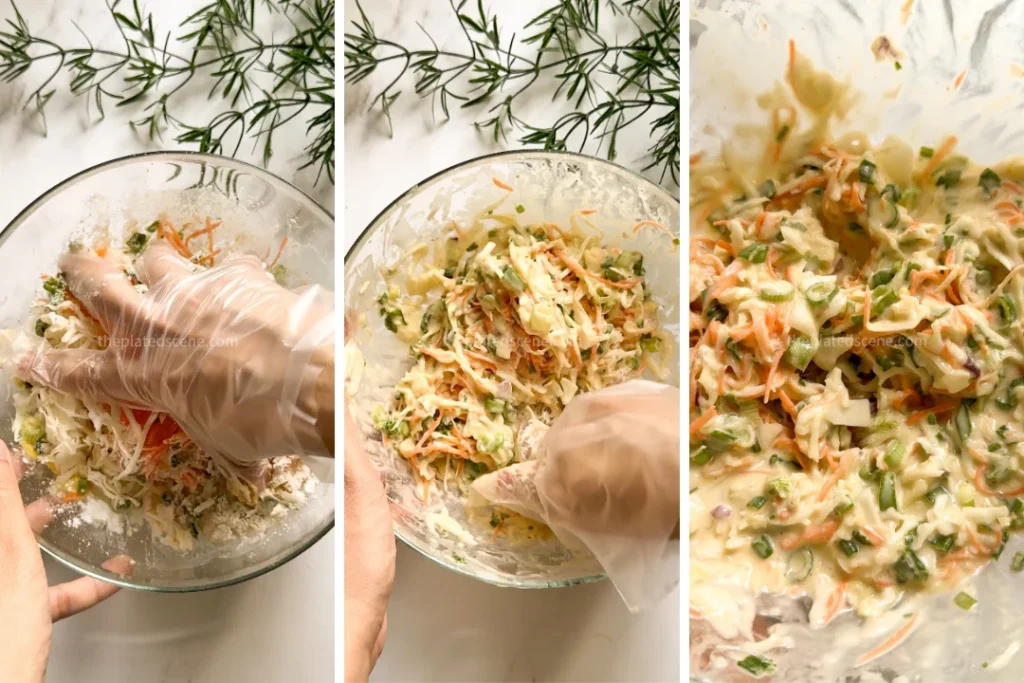 Bakwan Sayur (Indonesian Vegetable Fritters) Recipe You Will Make Again and Again 11 Bakwan Sayur Step 05