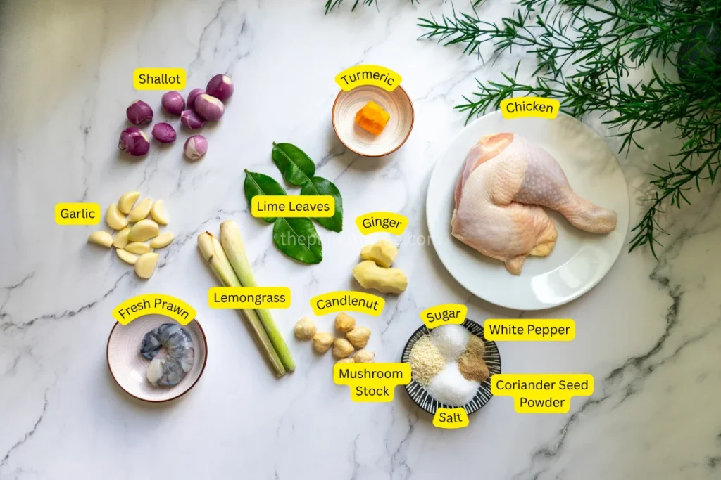 Soto Ayam Lamongan (Indonesian Turmeric Chicken Soup) 5 Soto Ayam Lamongan Step 01