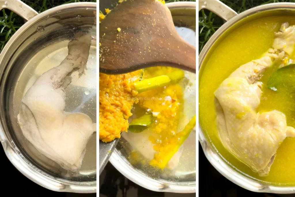 Soto Ayam Lamongan (Indonesian Turmeric Chicken Soup) 17 Soto Ayam Lamongan Step 13