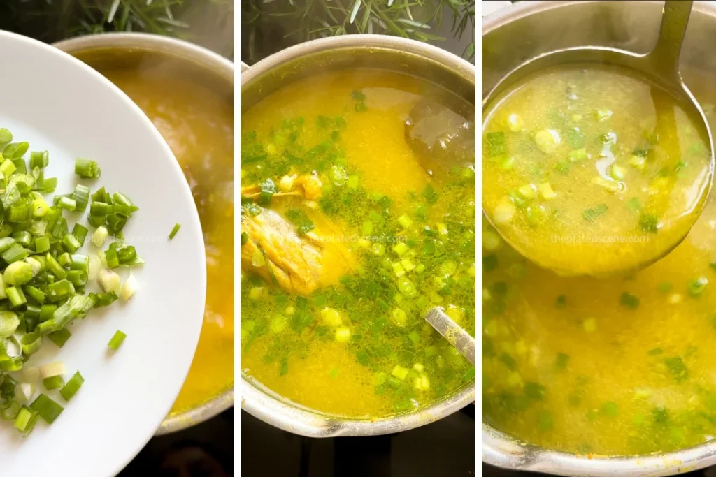 Soto Ayam Lamongan (Indonesian Turmeric Chicken Soup) 19 Soto Ayam Lamongan Step 15