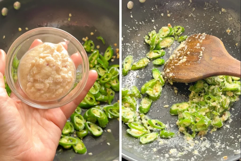 Soun Cabe Ijo (Stir-Fried Glass Noodle with Green Chilies) 13 Soun Cabe Ijo Step 09