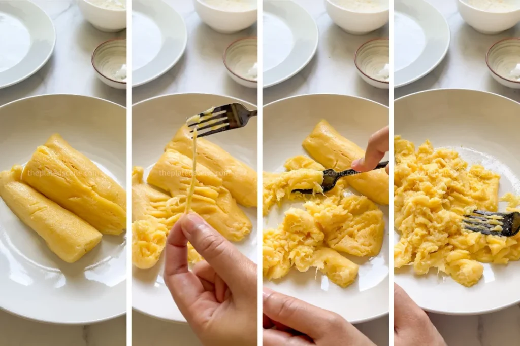 Tape Goreng Rondo Royal (Indonesian Fried Fermented Cassava Balls) 9 Tape Goreng Rondo Royal Step 03