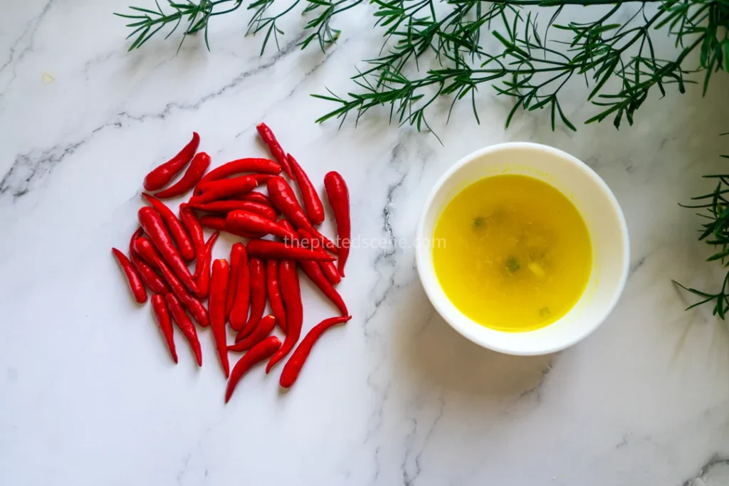 Sambal Soto: The Simple Indonesian Chili Sauce That Perfects Soto Soup (2 Ingredients) 5 The ingredients for Sambal Soto: The Simple Indonesian Chili Sauce That Perfects Soto Soup (2 Ingredients)