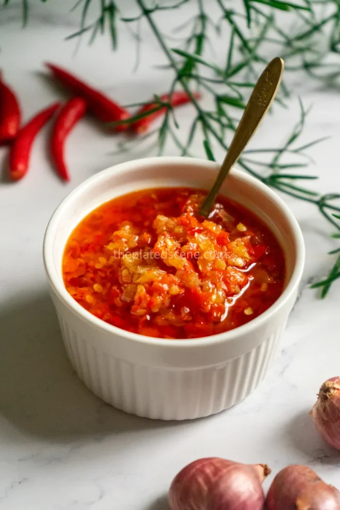 Sambal Bawang: 6 Simple Steps to a Deeply Flavorful Chili and Shallot Sambal 6 Sambal Bawang: 5 Simple Steps to a Deeply Flavorful Chili and Shallot Sambal