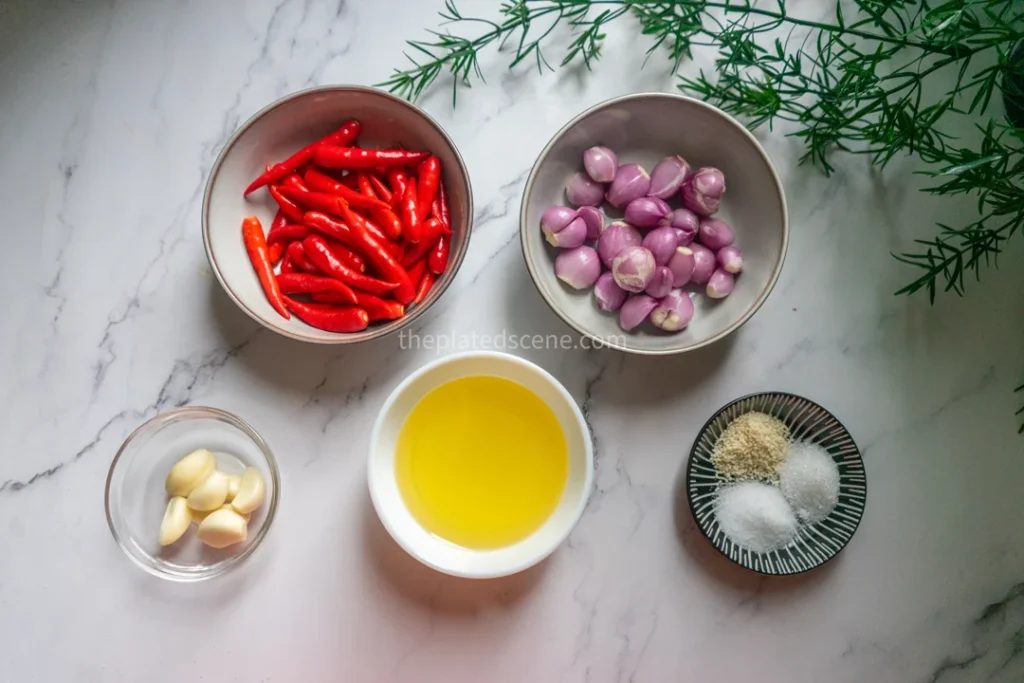 Sambal Bawang: 6 Simple Steps to a Deeply Flavorful Chili and Shallot Sambal 5 Sambel Bawang 20