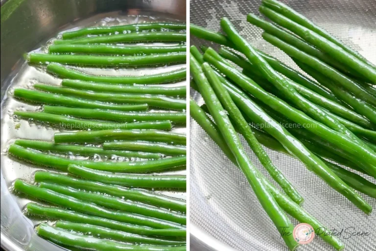 Green Beans with Garlic-Steps-02 Green Beans with Garlic Steps 02