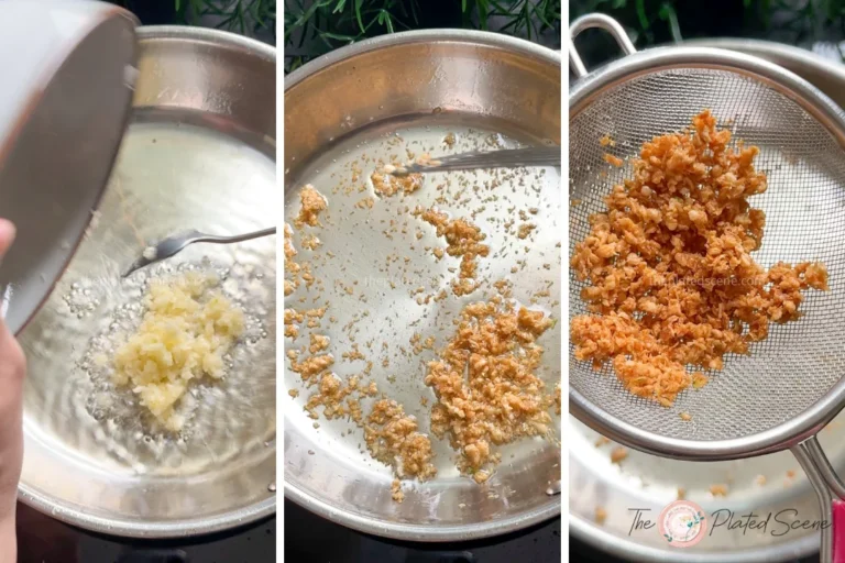 Green Beans with Garlic-Steps-04 Green Beans with Garlic Steps 04