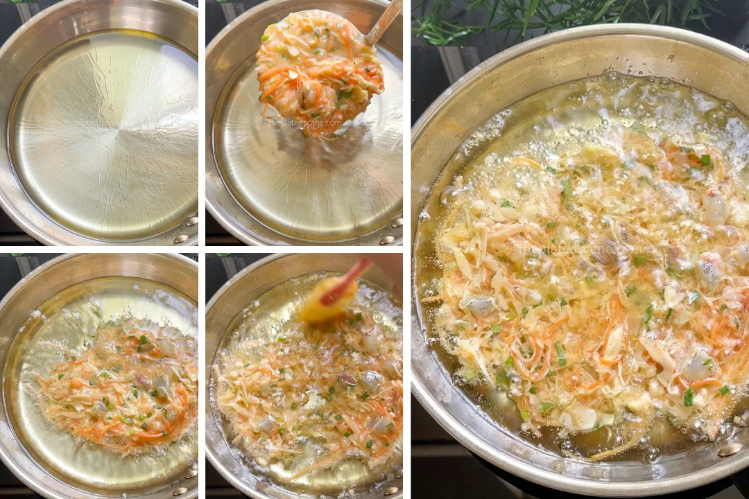 Fu Yung Hai Recipe: Authentic Chinese-Indonesian Crispy Omelette 13 Step 6 for Fu Yung Hai Recipe: Authentic Chinese-Indonesian Crispy Omelette